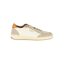 BLAUER MEN'S WHITE SPORTS SHOES