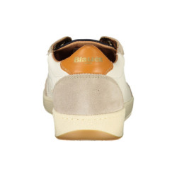 BLAUER MEN'S WHITE SPORTS SHOES