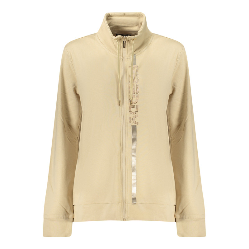 SWEAT-SHIRT FREDDY BEIGE À FERMETURE ÉCLAIR POUR FEMMES