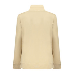 FREDDY WOMEN'S BEIGE ZIP-UP SWEATSHIRT