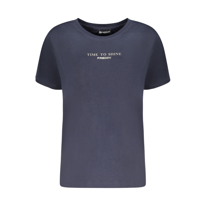 T-SHIRT FEMME À MANCHES COURTES FREDDY BLEU