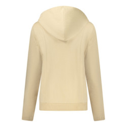 SWEAT-SHIRT FREDDY BEIGE À FERMETURE ÉCLAIR POUR FEMMES