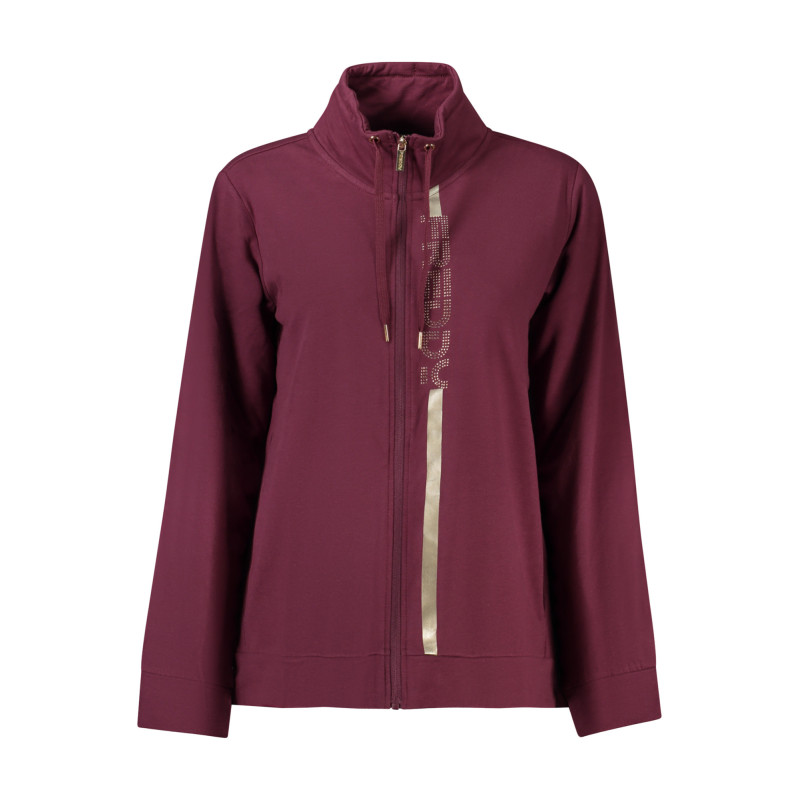 SWEAT-SHIRT ZIPPÉ VIOLET FREDDY POUR FEMMES