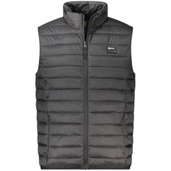 CAVALLI CLASS MEN'S BLACK SLEEVELESS JACKET
