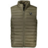 CAVALLI CLASS MEN'S GREEN SLEEVELESS JACKET