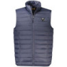 CAVALLI CLASS MEN'S BLUE SLEEVELESS JACKET