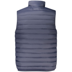 CAVALLI CLASS MEN'S BLUE SLEEVELESS JACKET