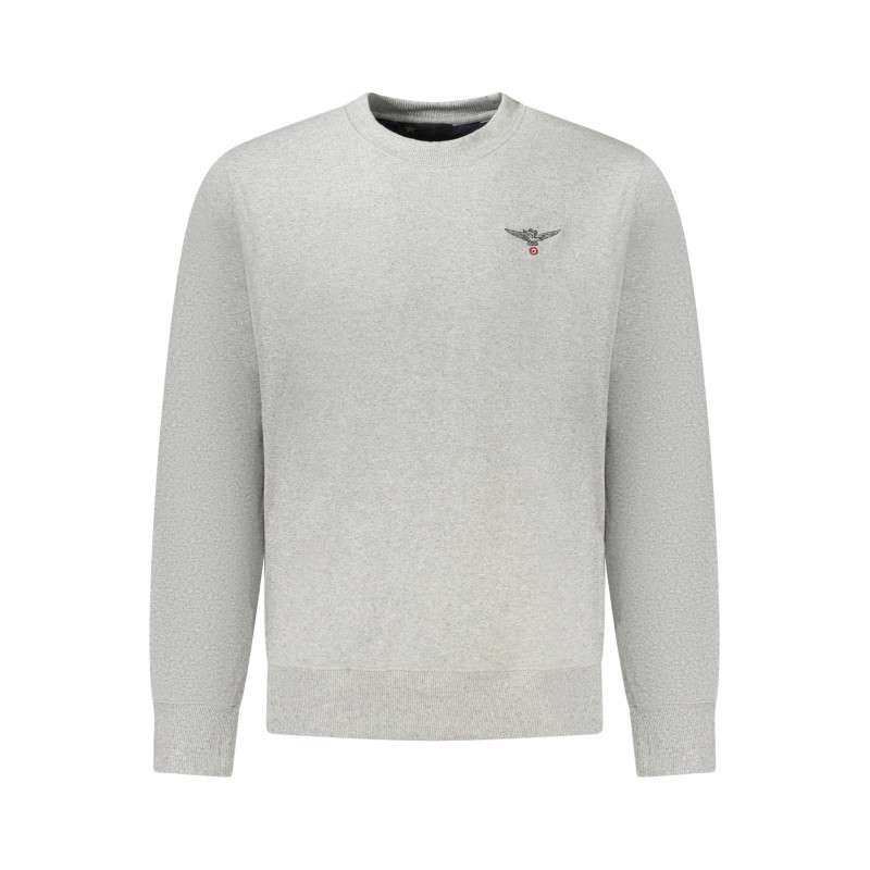 MILITARY ACADEMY MEN'S ZIP-UP SWEATSHIRT, GREY