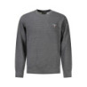 MILITARY ACADEMY MEN'S ZIP-UP SWEATSHIRT, GREY