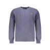 SWEAT-SHIRT BLEU À FERMETURE ÉCLAIR POUR HOMMES DE L'ACADÉMIE MILITAIRE