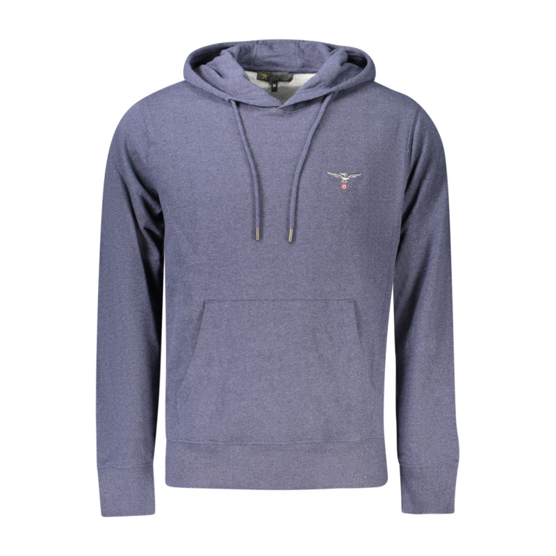 SWEAT-SHIRT BLEU À FERMETURE ÉCLAIR POUR HOMMES DE L'ACADÉMIE MILITAIRE
