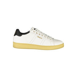 BLAUER MEN'S WHITE SPORTS SHOES