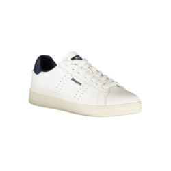 BLAUER MEN'S WHITE SPORTS SHOES