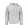 Sweat-shirt zippé gris Calvin Klein pour homme
