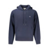 CALVIN KLEIN MEN'S BLUE ZIP-UP SWEATSHIRT