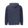 CALVIN KLEIN MEN'S BLUE ZIP-UP SWEATSHIRT