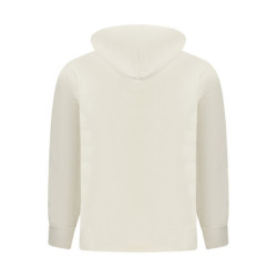 CALVIN KLEIN MEN'S ZIP-UP SWEATSHIRT, BEIGE