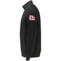 NORWAY 1963 MEN'S BLACK ZIP-UP SWEATSHIRT