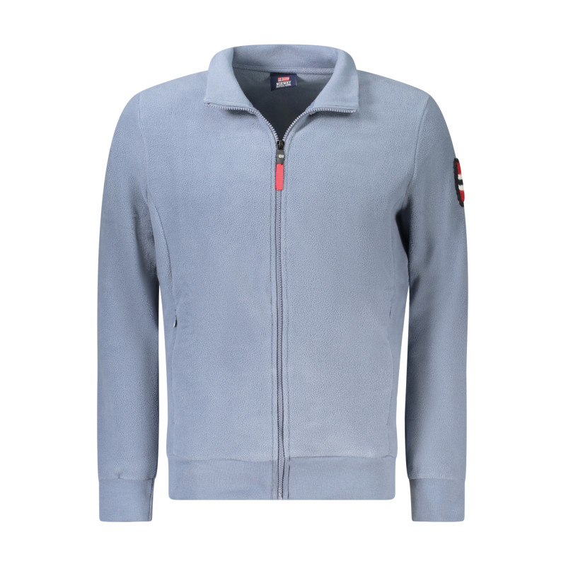 SWEAT-SHIRT ZIPPÉ BLEU POUR HOMME NORVÈGE 1963