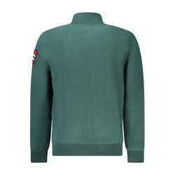 NORWAY 1963 MEN'S GREEN ZIP-UP SWEATSHIRT
