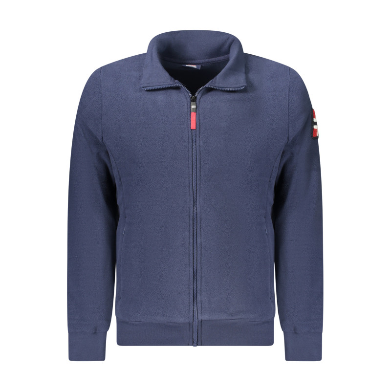 NORWAY 1963 MEN'S BLUE ZIP-UP SWEATSHIRT