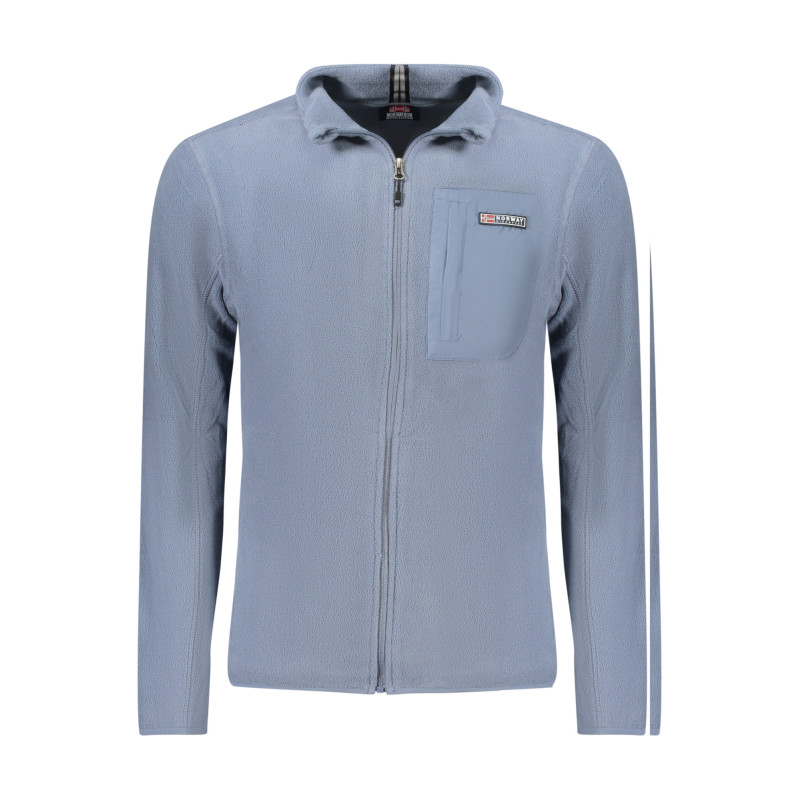 SWEAT-SHIRT ZIPPÉ BLEU POUR HOMME NORVÈGE 1963