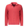 NORWAY 1963 MEN'S RED ZIP-UP SWEATSHIRT