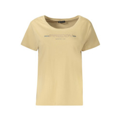 T-SHIRT FEMME À MANCHES COURTES FREDDY BEIGE