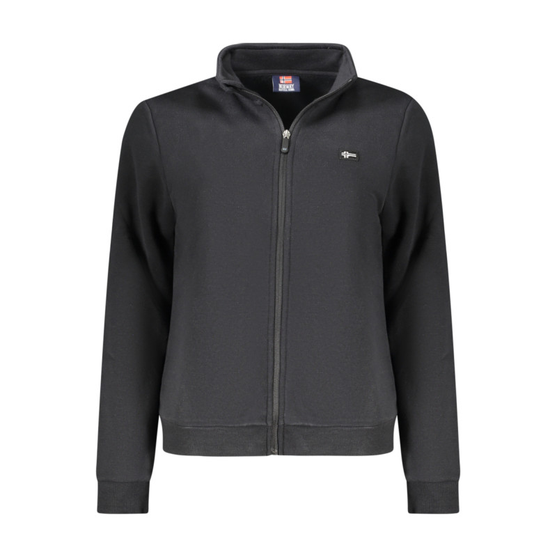 NORWAY 1963 WOMEN'S BLACK ZIP-UP SWEATSHIRT