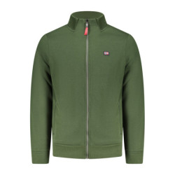 Sweat-shirt zippé vert pour homme Norvège 1963