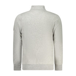 Sweat-shirt zippé gris pour homme Norvège 1963