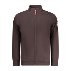 Sweat-shirt zippé marron pour homme Norvège 1963