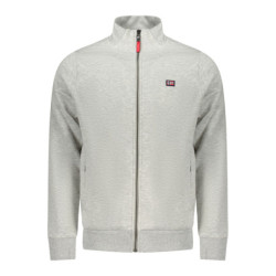 NORWAY 1963 MEN'S GRAY ZIP-UP SWEATSHIRT