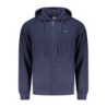 NORWAY 1963 MEN'S BLUE ZIP-UP SWEATSHIRT