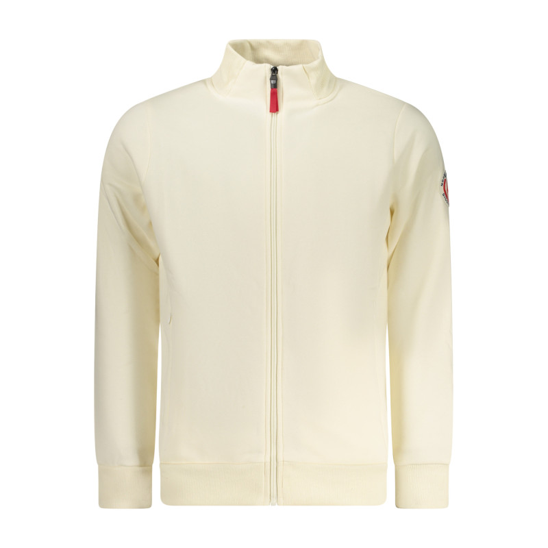 NORWAY 1963 MEN'S WHITE ZIP-UP SWEATSHIRT