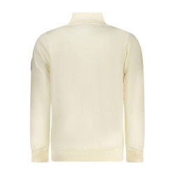 Sweat-shirt zippé blanc pour homme Norvège 1963