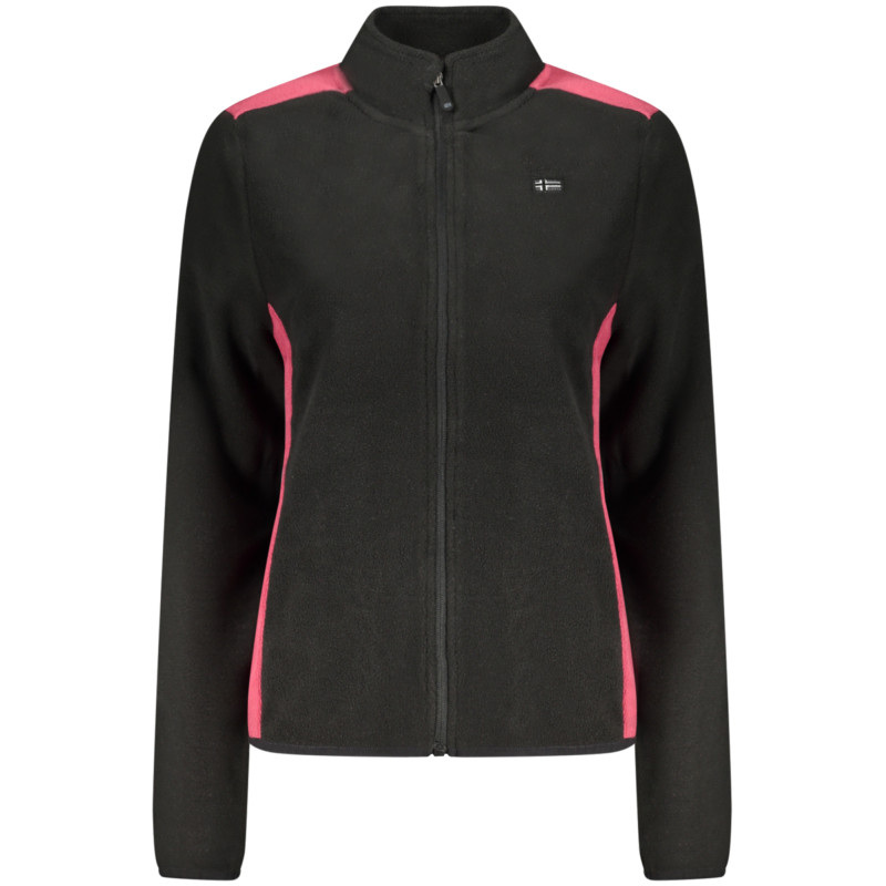 SWEAT-SHIRT NOIR À FERMETURE ÉCLAIR POUR FEMMES NORVÈGE 1963