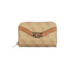 GUESS JEANS WOMEN'S BEIGE WALLET