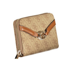 PORTEFEUILLE BEIGE POUR FEMME GUESS JEANS