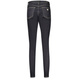 GUESS JEANS WOMEN'S DENIM JEANS BLUE