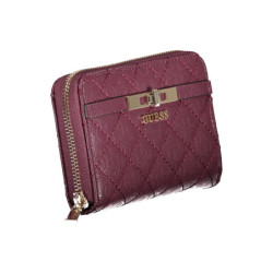 GUESS JEANS WOMEN'S RED WALLET