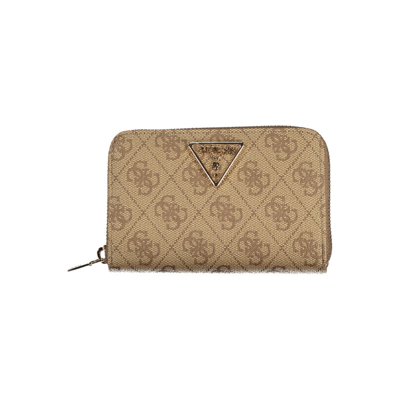 GUESS JEANS WOMEN'S BEIGE WALLET