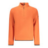 NORWAY 1963 MEN'S ORANGE ZIP-UP SWEATSHIRT