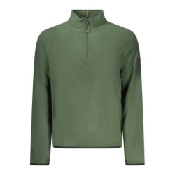 Sweat-shirt zippé pour homme Norvège 1963, vert