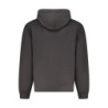 CALVIN KLEIN MEN'S BLACK ZIP-UP SWEATSHIRT