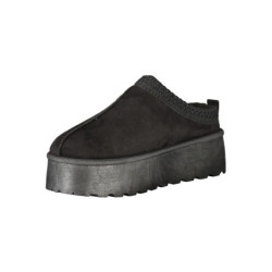 LAURA BIAGIOTTI WOMEN'S BLACK WINTER CLOG FOOTWEAR
