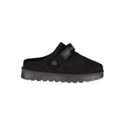 LAURA BIAGIOTTI WOMEN'S BLACK WINTER CLOG FOOTWEAR