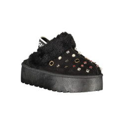 CHAUSSURES SABOTS D'HIVER NOIRES POUR FEMMES LAURA BIAGIOTTI