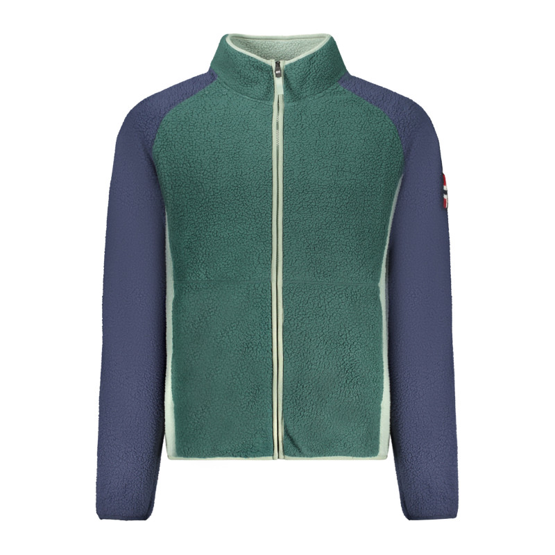 NORWAY 1963 MEN'S GREEN ZIP-UP SWEATSHIRT