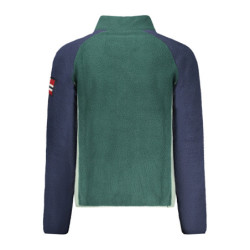 Sweat-shirt zippé vert pour homme Norvège 1963